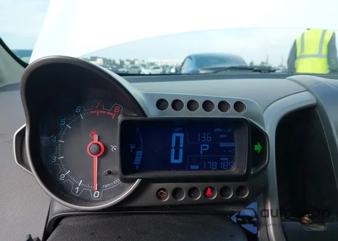 2016 Chevrolet Sonic Lt Auto from USA, damaged, VIN 1G1JC6SH6G4155035